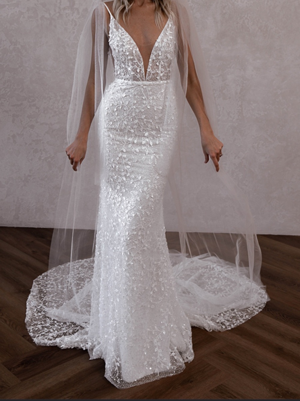 Made with Love Hudson romantic embellished wedding gown